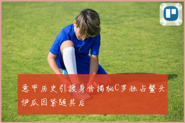 意甲历史引援身价揭秘C罗独占鳌头伊瓜因紧随其后